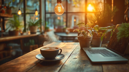 Reviewer writing professional review in cozy office  
