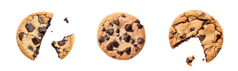 Chocolate chip cookie sticker pack
