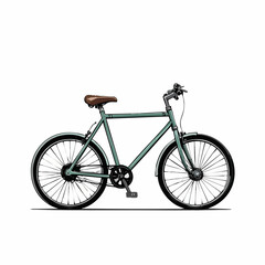 Fototapeta premium Classic Bicycle Illustration Vector Graphic. Vector image