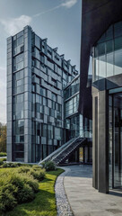 Obraz premium Design concept of a modern building