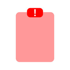 Red Notification pop up box