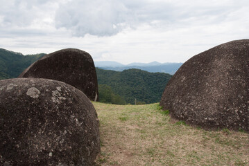 Panorama da Serra da Mantiqueira, Brasil