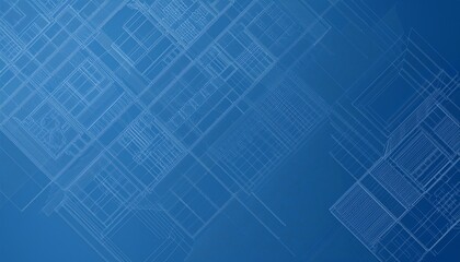 Fototapeta premium Plain blue background. Generated image