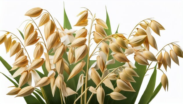 oat plant isolated