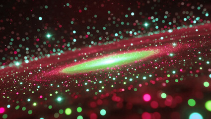Fototapeta premium Infinite Starfield – Cosmic Lightscape