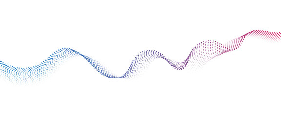 	
Flowing Dot Wave halftone gradient pattern on transparent background	
