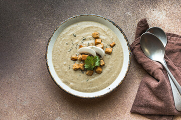roasted portobello mushroom soup
