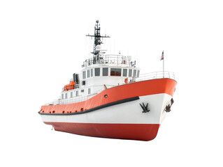 Rescue mission vessel coastal waters ship photography industrial environment side view maritime concept