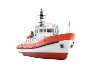 Rescue mission vessel coastal waters ship photography industrial environment side view maritime concept