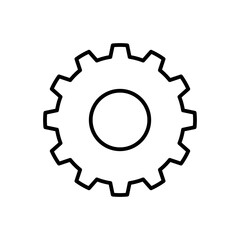 Gear wheels vector. Settings icon. Gear icon. Web gear icon. Website settings icon.