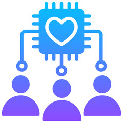 Obraz premium Artificial Intelligence Icon