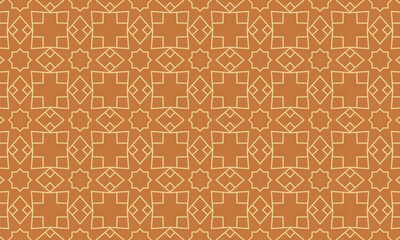 Seamless Abstract Geometric Pattern &ndash; Modern Decorative Textile Design