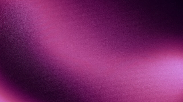 Black deep dark raspberry purple fuchsia magenta pink white abstract background. Color gradient ombre blurred wave. Grain noise mesh particle. Bright light glitter glow shine neon metallic foil.Design