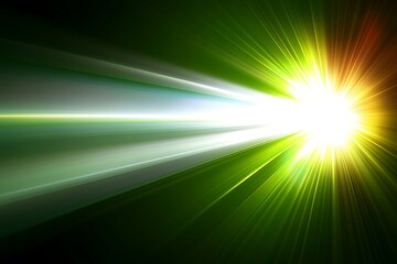 Vibrant Burst of Light and Energy