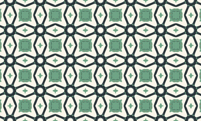 Seamless Abstract Geometric Pattern – Modern Decorative Textile Design