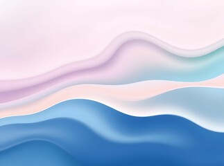 Naklejka premium Modern abstract fluid gradients flowing seamlessly with gentle hue transitions in design composition