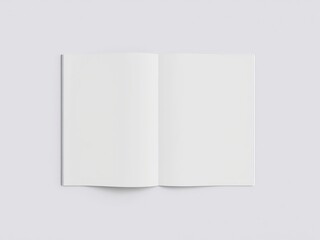 Fototapeta premium Blank Cartilha Mockup for Design Inspiration