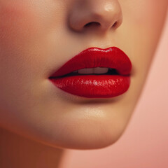 Obraz premium woman glossy lipsticks