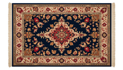 Turkish Carpet Rug with Floral and Geometric Patterns for Home Decor