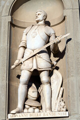 Obraz premium Denkmal für Giovanni delle Bande Nere, Florenz 