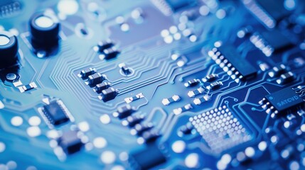 _Blue_textured_technology_background
