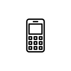 Obraz premium Phone icon logo design. Call sign and symbol. telephone symbol
