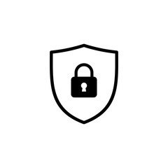 Security icon logo design. protection icon. privacy. vpn