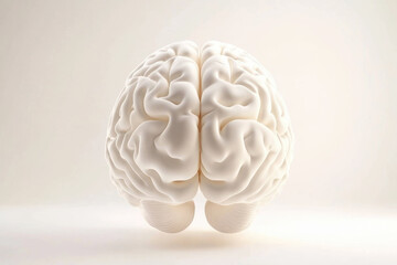 Animated brain design showcasing intricate details in a smooth, aesthetic style