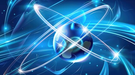 _Blue_background_scientific_and_technological_background