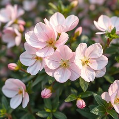 Pastel Blooms & Lush Greenery, Springtime Elegance