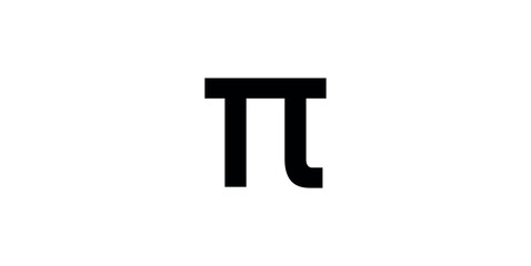 The Number Pi. Mathematical constant.
