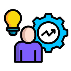 Customer Experience Enhancement  Icon Element For Design	