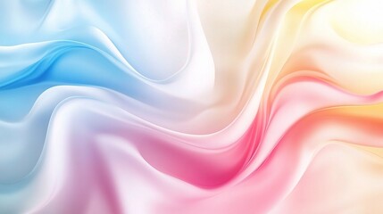 Obraz premium Soft Gradient Abstract Background in Pink and Blue Tones