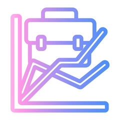 business Line Gradient Icon