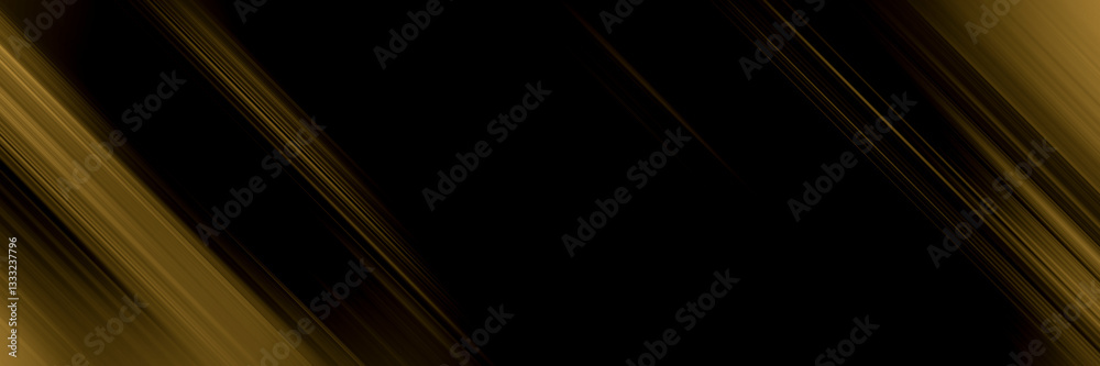 Fototapete abstract black and gold are light with white the gradient is the surface with templates metal texture soft lines tech diagonal background gold dark sleek clean modern.