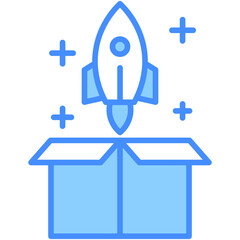 Obraz premium Launch Icon