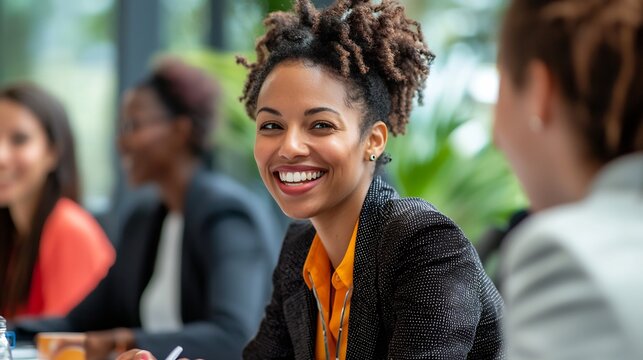 Corporate diversity training session promoting inclusion and teamwork