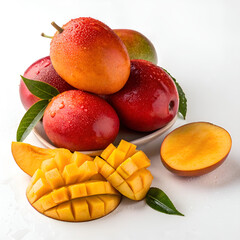 fruits on a plate