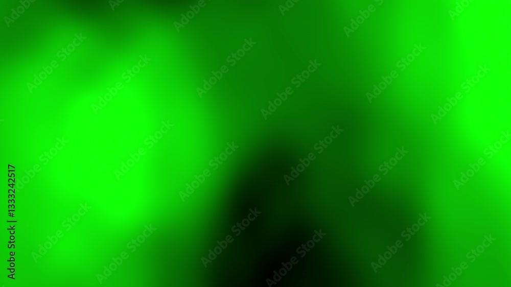 Poster a vibrant green background with soft gradients, creating an abstract and atmospheric effect.