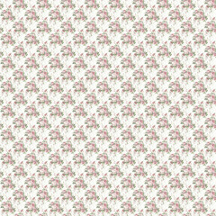 Seamless repeating floral bouquet with rose pattern, valentine's day and love fabric