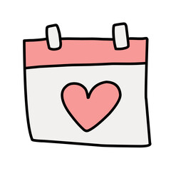 I Love You Doodle Icon