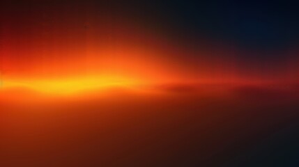 Obraz premium Vibrant sunset with warm orange hues