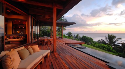 Ipe wood decking for modern homes tropical hardwood terrace view