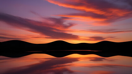 Twilight scenery