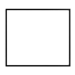 wooden picture frame with transparent background PNG and JPEG image