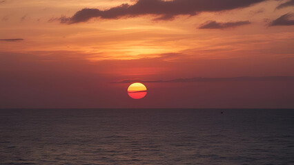 A captivating sunset