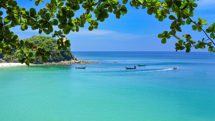 Freedom Beach Thailand, White Sand and Turquoise Sea