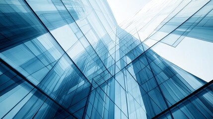 Obraz premium Building a dynamic abstract business composition urban setting gigapixel art digital environment aerial view business growth