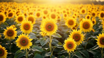 Obraz premium Captivating blossoms dance vibrant field gigapixel photography nature aerial view overhead perspective