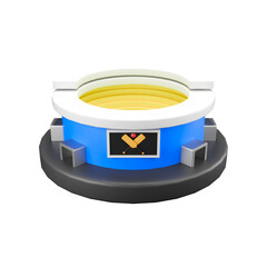 3D Cricket stadium